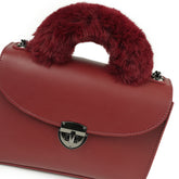 Peeka Maroon Cross Body Bag
